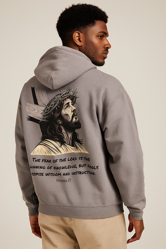 Christ Head with Proverbs 1:7 Verse-Adults