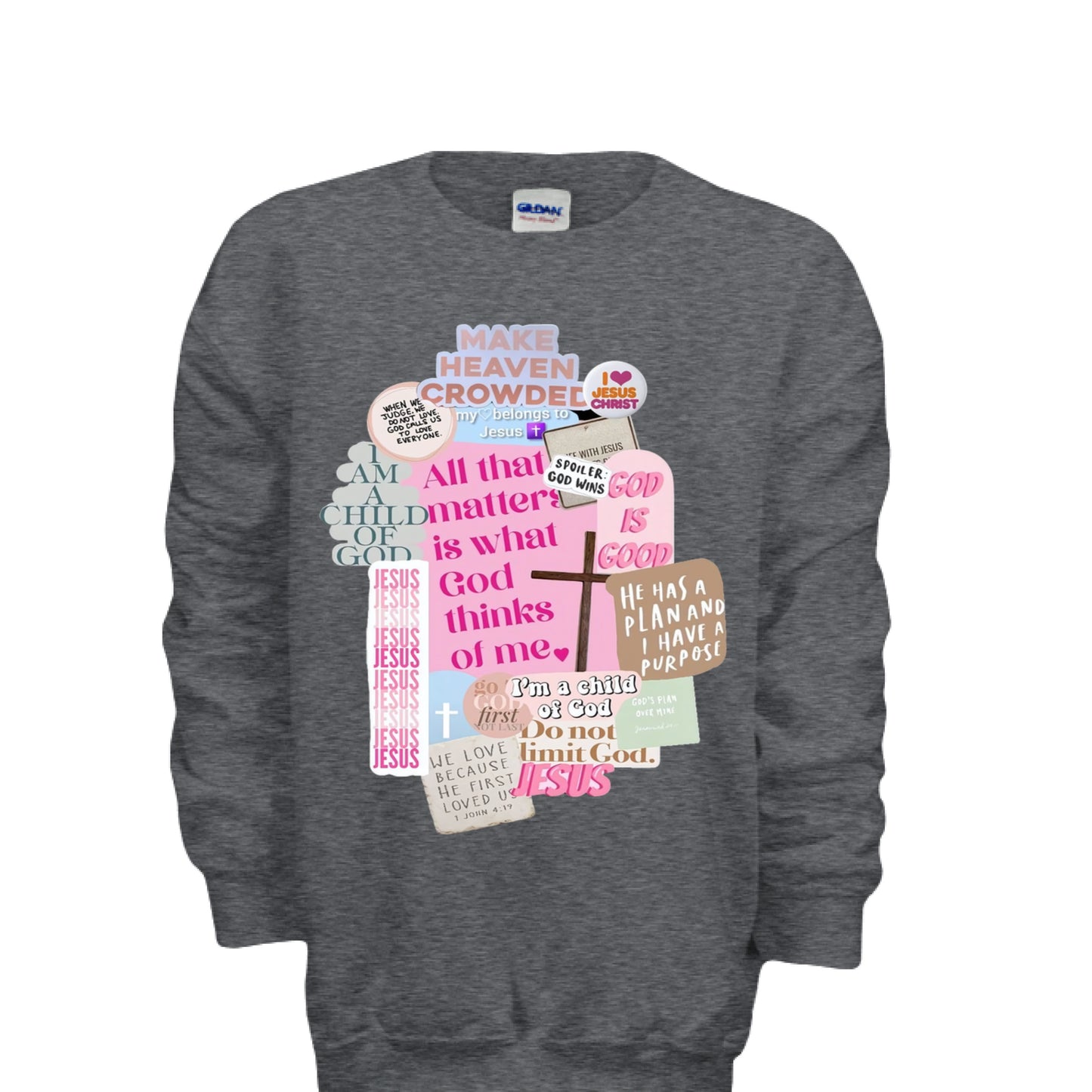 DARK HEATHER - FRONT