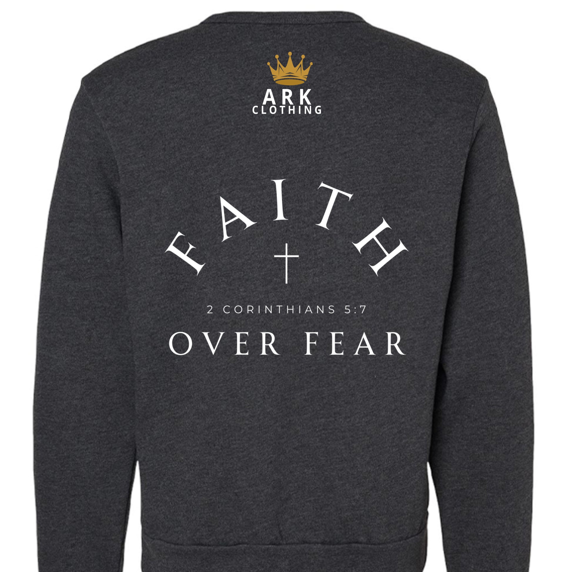 Dark Grey Heather - BACK